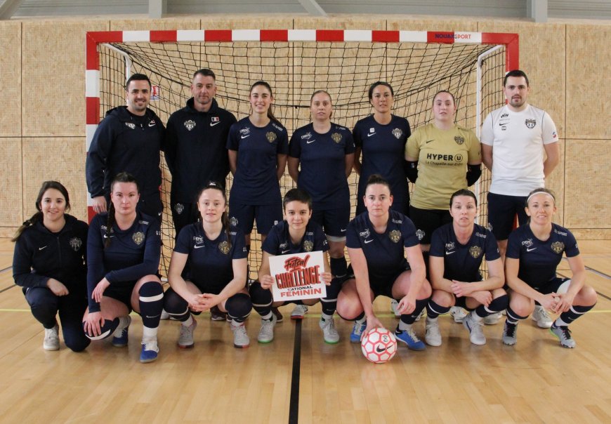 L'équipe féminine de Nantes Métropole Futsal qualifiée pour le final four du challenge national