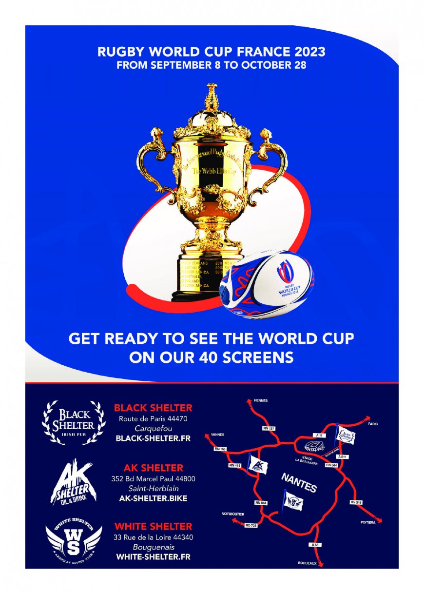 Cahier spécial de 20 pages sur le Coupe du Monde de Rugby