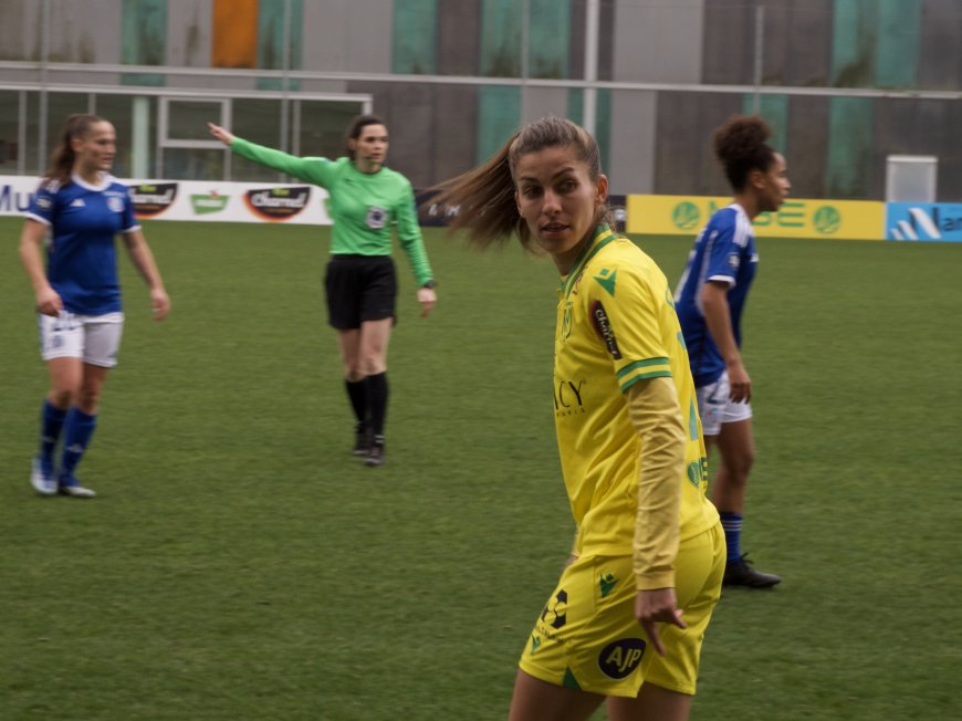 FCN Féminines - Lalia Storti : « L’OL ? On a envie de rejouer ce type de matchs ! »