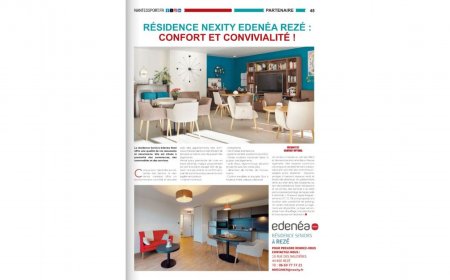 Résidence Nexity Edenéa Rezé : confort et convivialité !