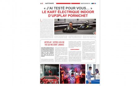 « J'ai testé pour vous ... » le kart électrique indoor d'UP2Play Pornichet