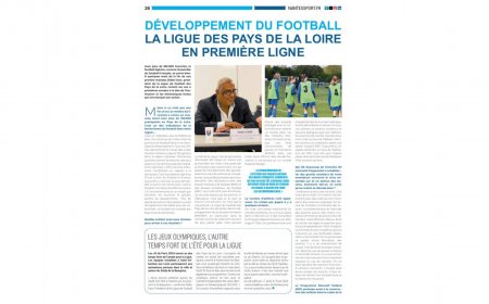 Développement du football : la ligue des Pays de la Loire en première ligne