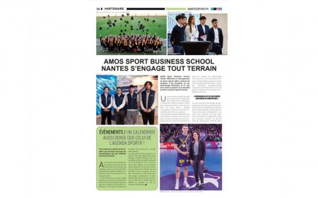 AMOS Sport Business School Nantes s'engage tout terrain