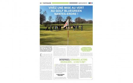 Vivez une mise au vert au golf Bluegreen Nantes-Erdre