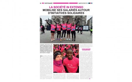 La société In Extenso mobilise ses salariés autour d'initiatives solidaires