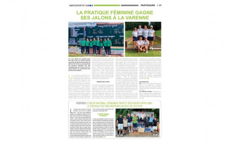 La pratique féminine gagne ses jalons à La Varenne