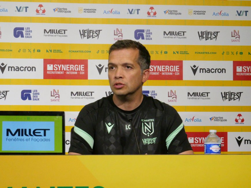 Luis Castro avant RC Strasbourg – FC Nantes : « J’espère qu’on aura plus d’occasions que contre Paris »