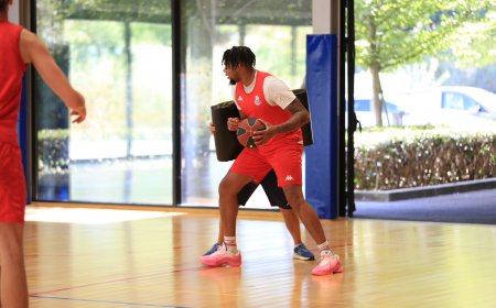 Christopher Manerlax, recrue du Nantes Basket Hermine au poste de pivot :  « Je ne me mets pas de limites »