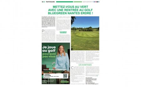 Mettez-vous au vert avec une rentrée au Golf Bluegreen Nantes Erdre !