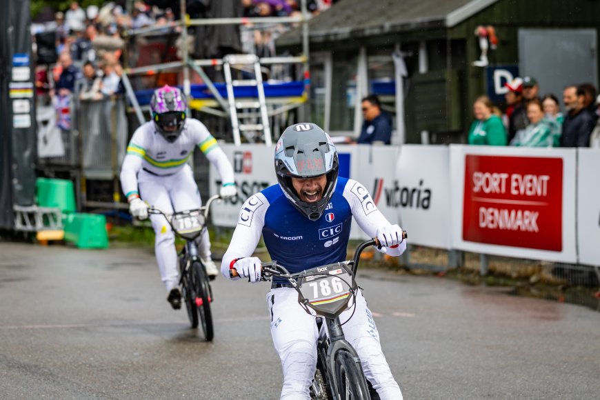 BMX : Alexis Pieczanowsky, champion du monde U23 sur la Race