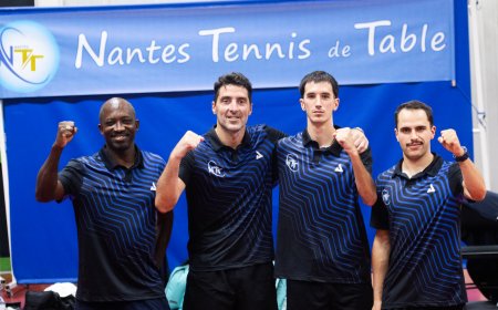 Tennis de Table : Le Nantes TT revient en force en Pro B
