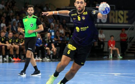 HBC Nantes : Ian Tarrafeta, demi-centre et unique recrue du H : « Commencer sur le banc m’aide à préparer certaines actions »