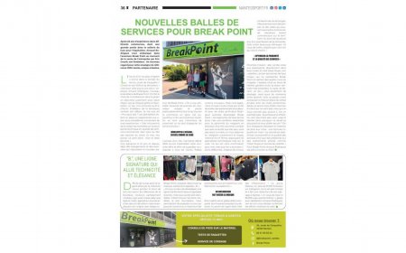 Nouvelles balles de services pour Break Point