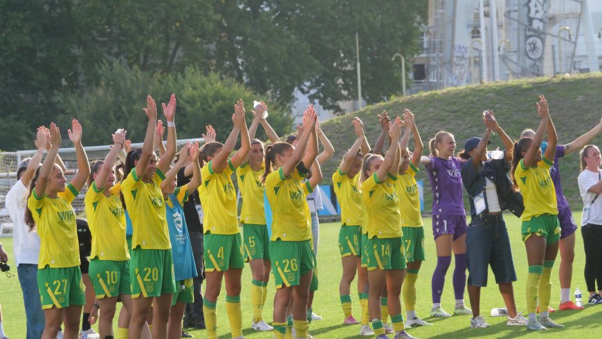 Arkéma Première Ligue : FC Nantes Féminines 3 – 1 Paris FC : Grâce à une performance XXL, les Canaries signent une victoire historique