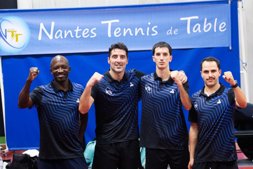 Tennis de Table : Le Nantes TT revient en force en Pro B
