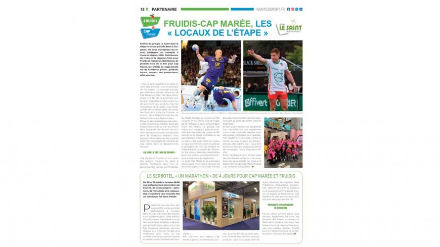 Fruidis - Cap Marée, les locaux de l'étape