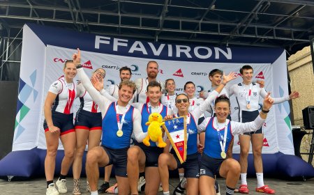 Aviron : Le Cercle Aviron de Nantes titré dans 3 catégories aux championnats de France