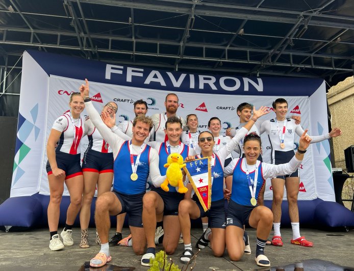Aviron : Le Cercle Aviron de Nantes titré dans 3 catégories aux championnats de France