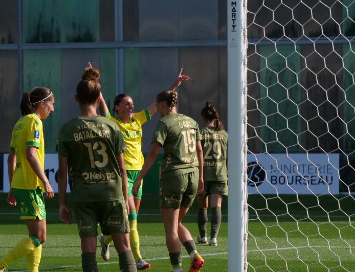 FC Nantes Féminines : La tête sur les épaules, les yeux dans les cieux