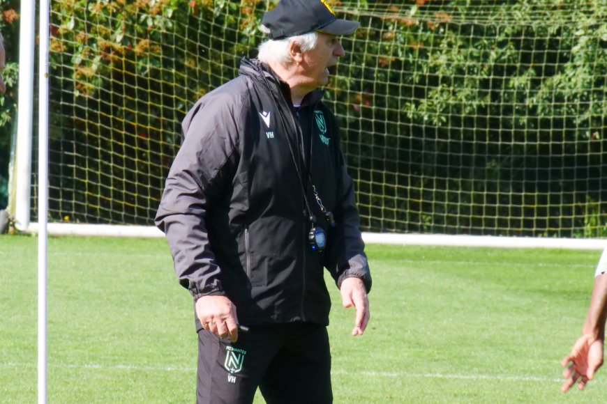 FC Nantes : Vahid Halihodzic : "J'ai déjà constaté des progrès tactiques et physiques"