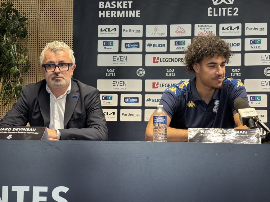 Nantes Basket Hermine : Nathan Soliman, un retour aux sources.