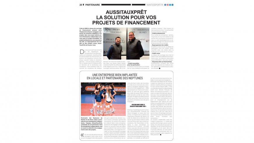 AUSSITAUXPRÊT  LA SOLUTION POUR VOS  PROJETS DE FINANCEMENT