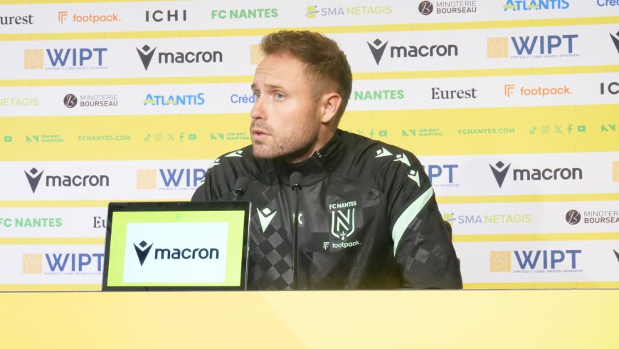 FC Nantes Féminines : Nicolas Chabot : “Aborder ces deux rencontres avec de l’envie et pour gagner”