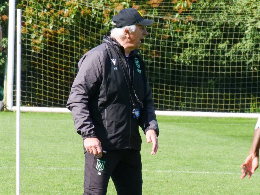 FC Nantes : Vahid Halihodzic : "J'ai déjà constaté des progrès tactiques et physiques"