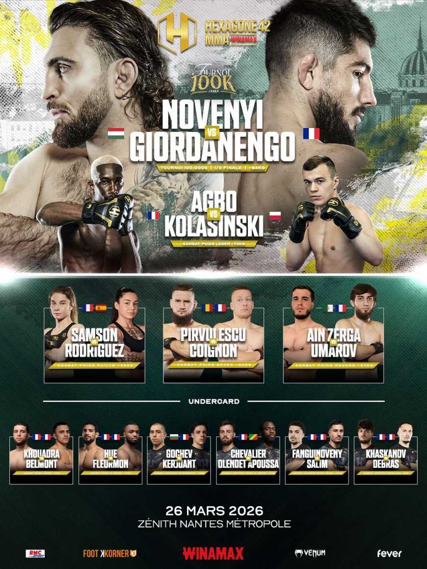 Hexagone MMA : L’ambition de conquérir le Zénith de Nantes… et l’Europe