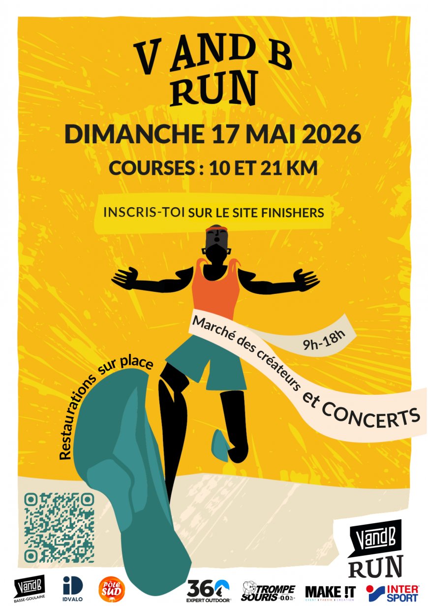 Course à pied : Première édition de la V and B Run le 17 mai