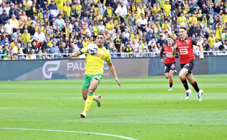 Ligue 1 : FC Nantes 1 - 1 Stade brestois : Dans une fin de match rocambolesque, le FC Nantes est puni en infériorité numérique.
