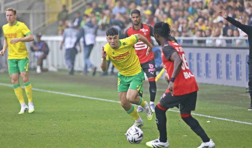 Ligue 1 : Stade Rennais 2 - 1 FC Nantes : Valentin Rongier crucifie des Canaris courageux
