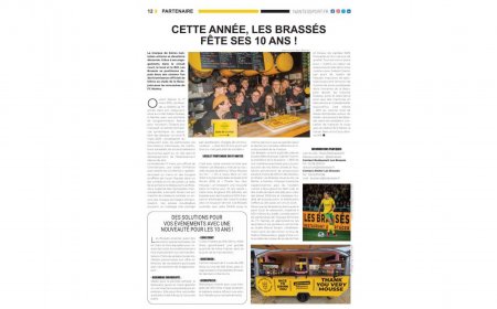 Cette année, Les brassés fête ses 10 ans