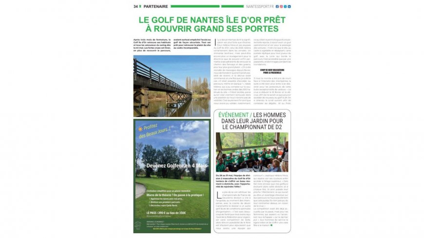Le gold de Nantes îles d'or prêt à rouvrir grand ses portes