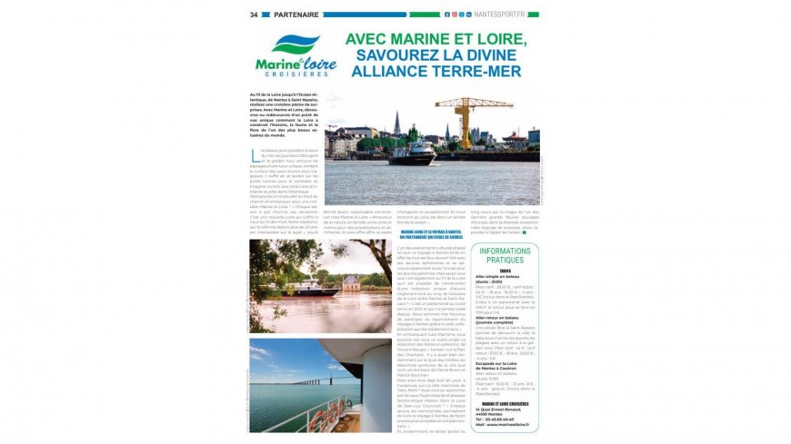 Avec Marine et Loire, savourez la divine alliance terre-mer