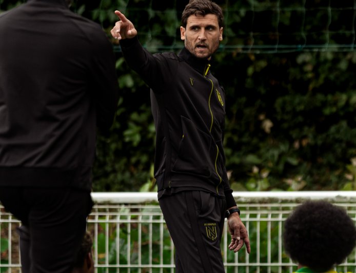 FC Nantes : Francis Liaigre, entraineur principal des U17 : « Je suis intransigeant sur l'organisation sans le ballon »