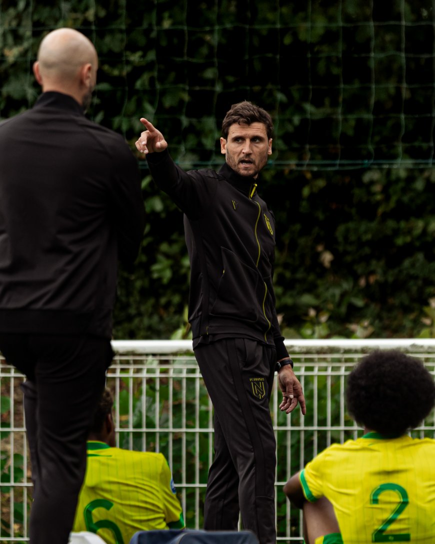 FC Nantes : Francis Liaigre, entraineur principal des U17 : « Je suis intransigeant sur l'organisation sans le ballon »