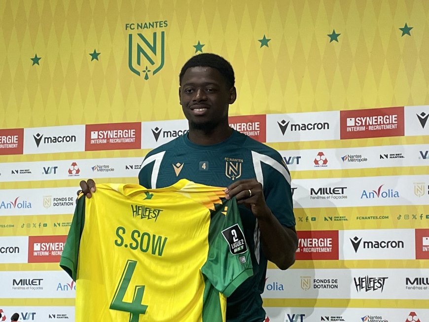 FC Nantes : Saïdou Sow : « On fera notre maximum pour faire rêver cette ville »