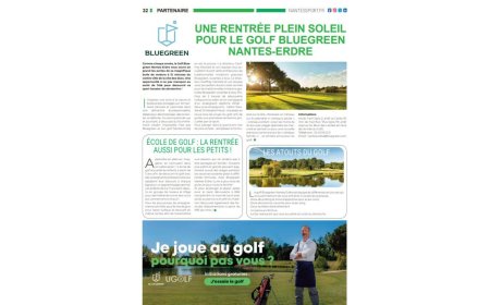 Une rentrée plein soleil pour le Golf Bluegreen Nantes-Erdre
