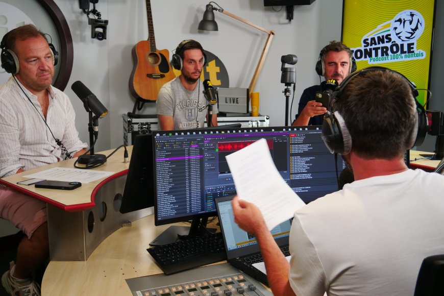 Dans les coulisses de Sans Contrôle, le podcast 100% FC Nantes