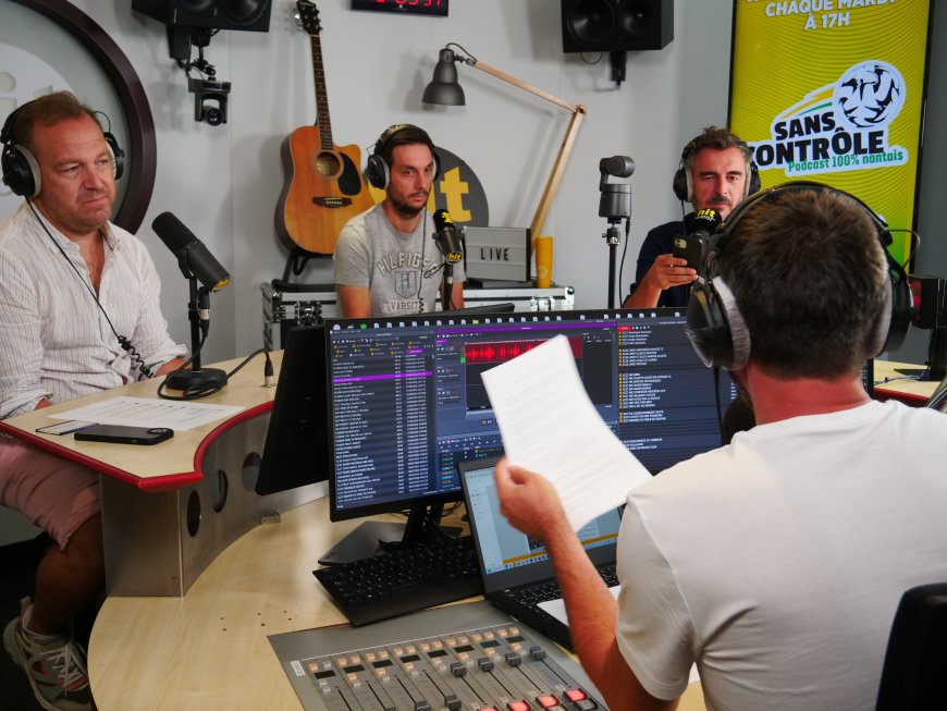 Dans les coulisses de Sans Contrôle, le podcast 100% FC Nantes