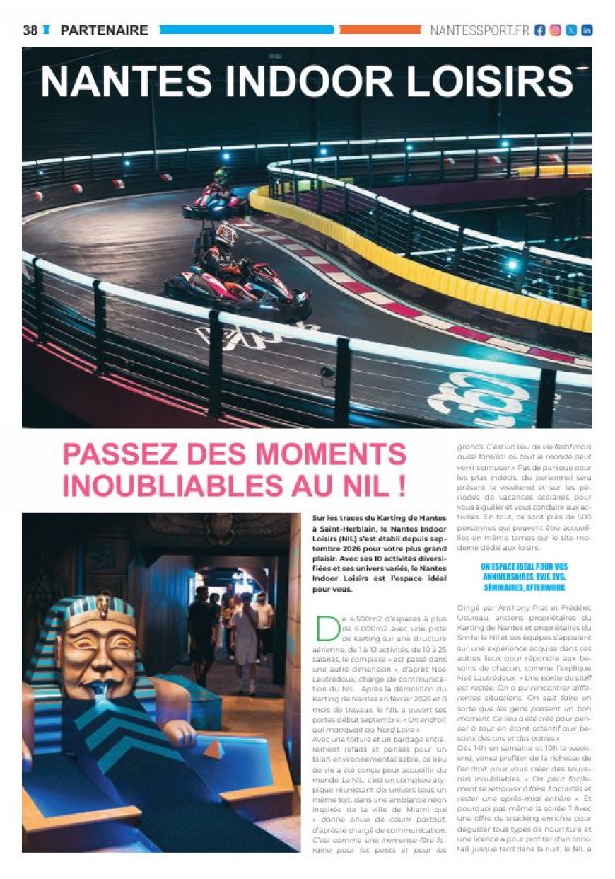 Passez des moments inoubliables au Nantes Indoor Loisirs